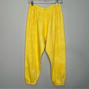 Honorine Women’s Hand Made & Dyed Yellow Luca Sweatpants Joggers Size S